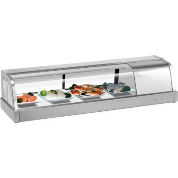 Turbo Air 4' Refrigerated Sushi Display Case SAK-50R(L)-N